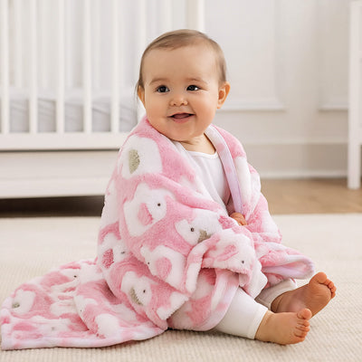 bébé au chaud dans couverture bebe éléphanteau