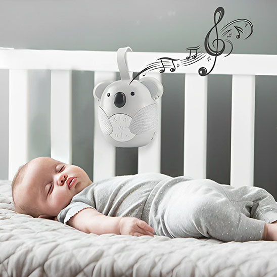 bébé dort paisiblement veilleuse bruit blanc
