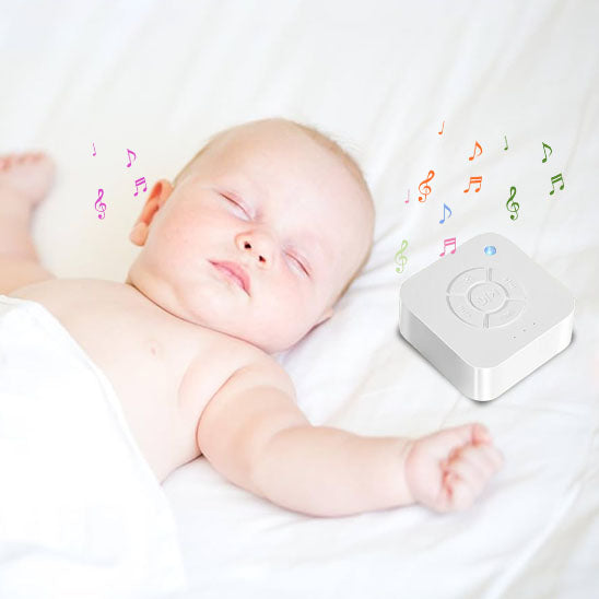 bébé dort profondément veilleuse bruit blanc musicale