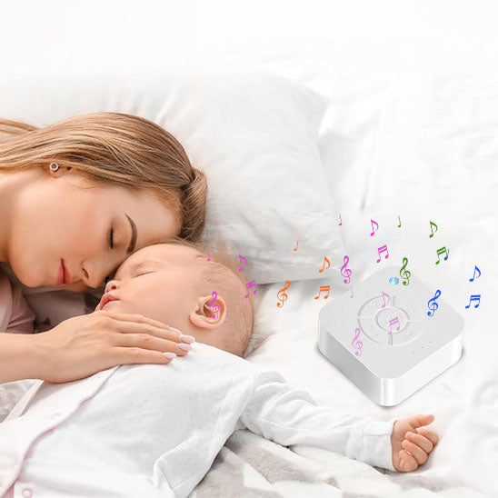 bébé maman dorment veilleuse bruit blanc
