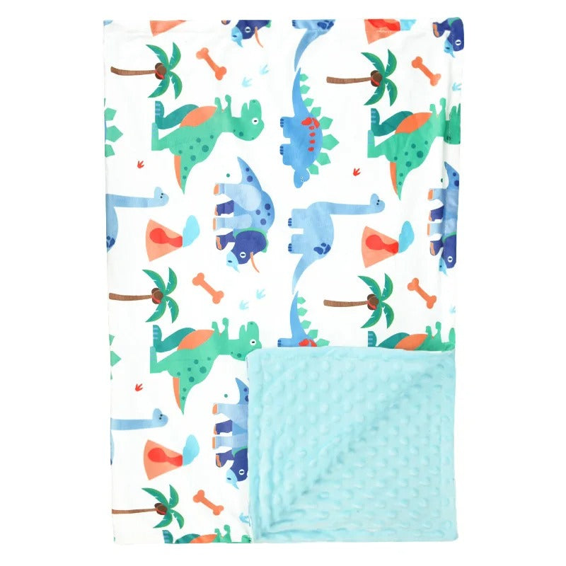 couverture bébé dinosaures