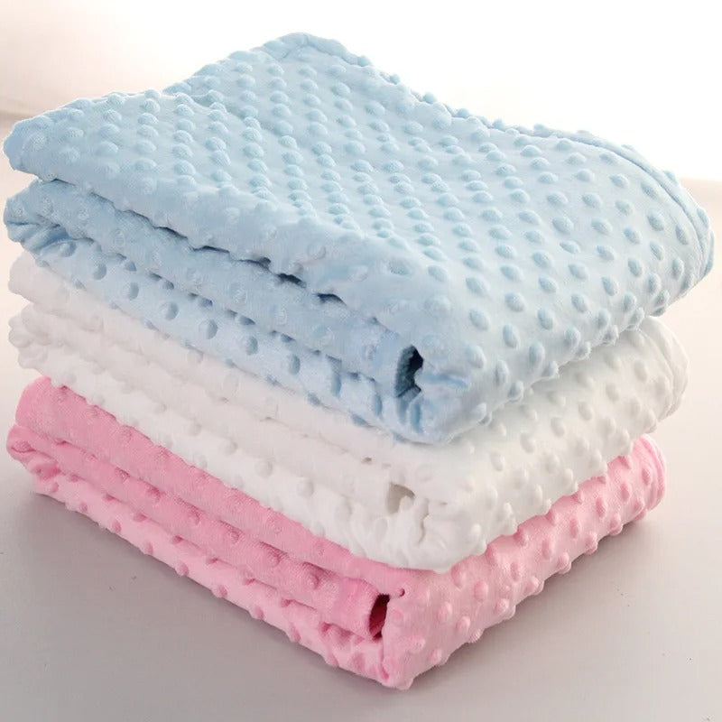couverture bébé trois couleurs