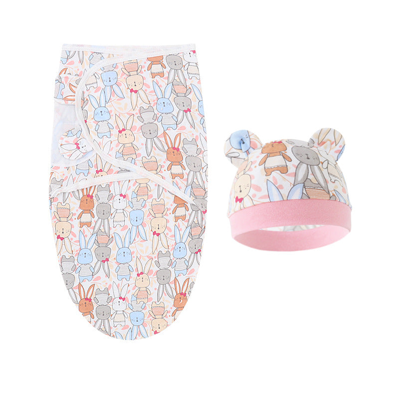 couverture emmaillotage lapinoux