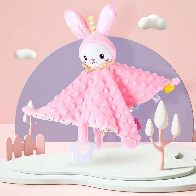 doudou bebe lapin chapeauté