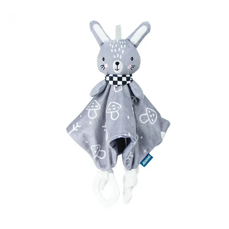 doudou lapin gris