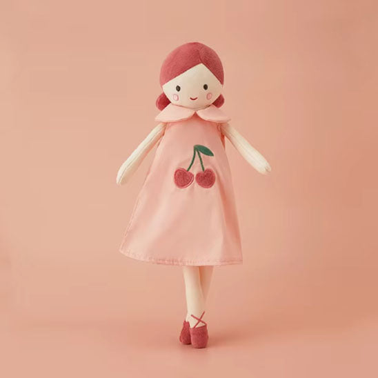 doudou poupée cerise
