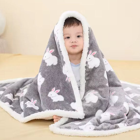 garçonnet couverture bébé lapin