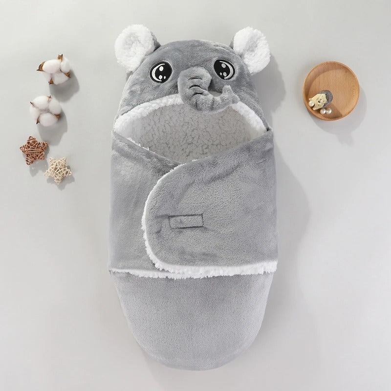 nid d'ange gris éléphant