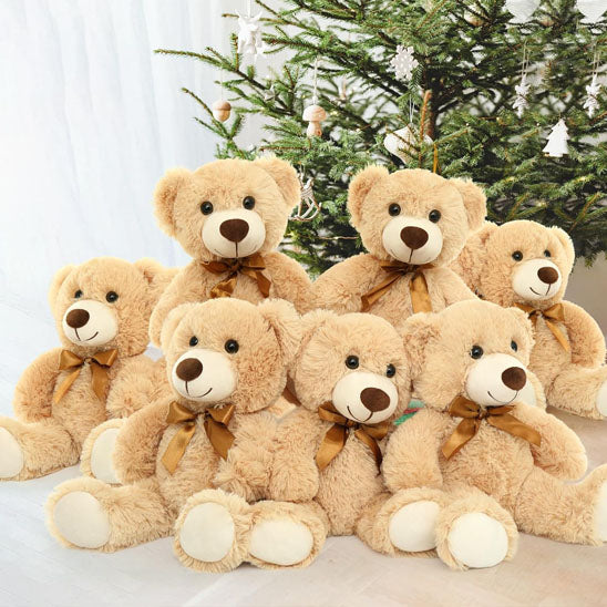 ours en peluche beige