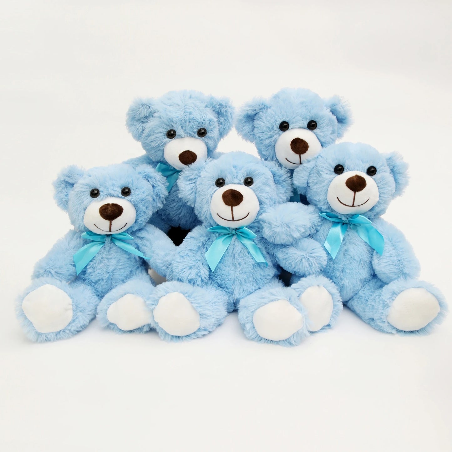 ours en peluche bleu