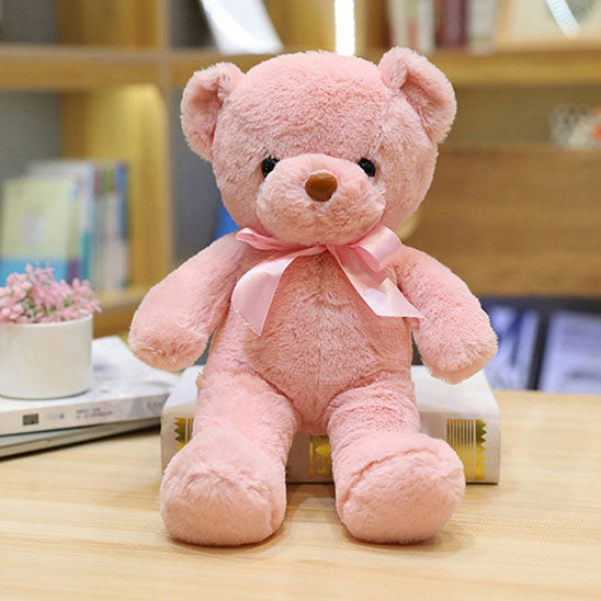 ours en peluche rose