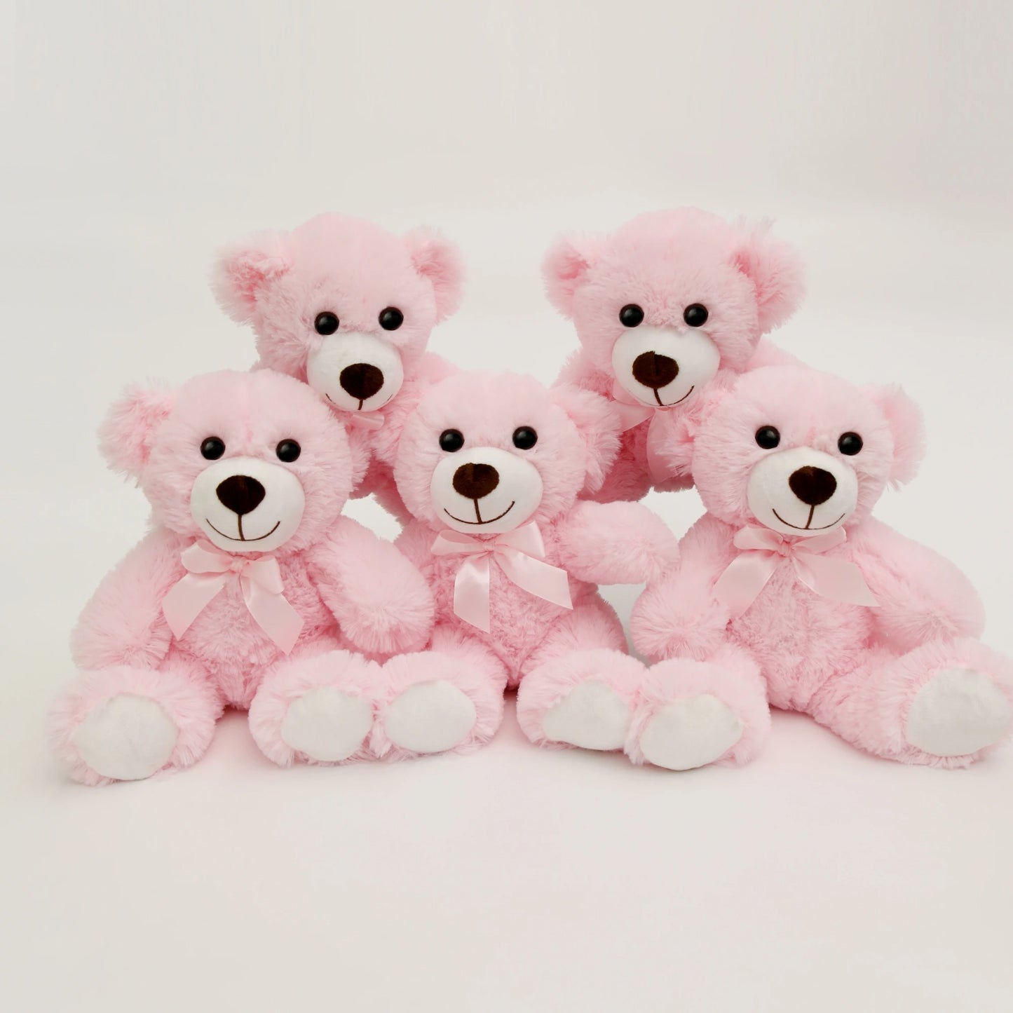ours en peluche rose