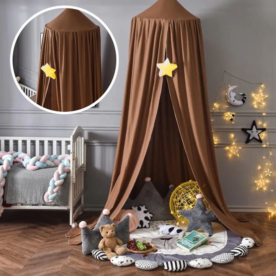 Ciel de lit bébé - design