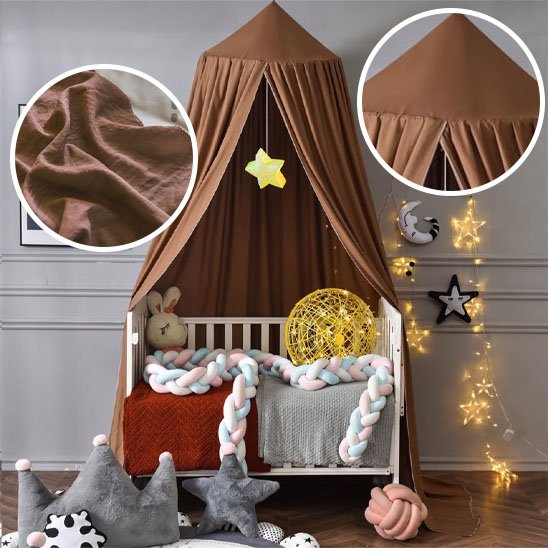 Ciel de lit bébé - design