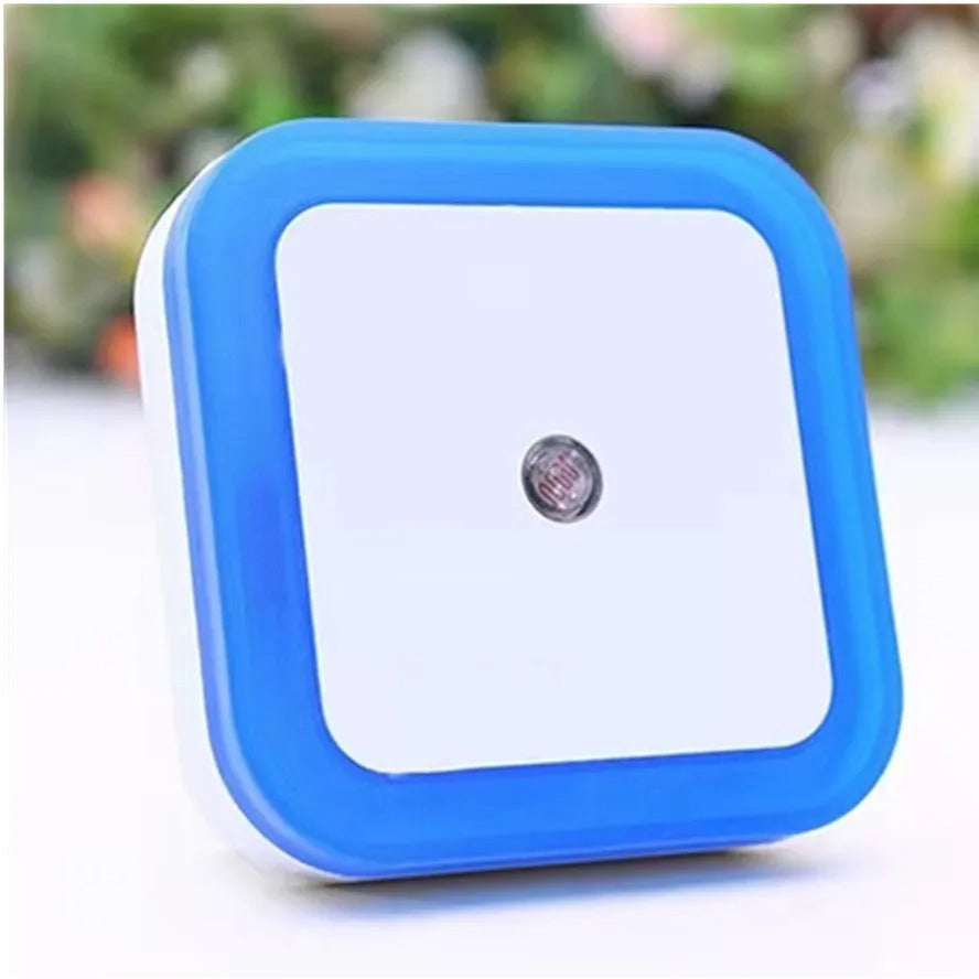 veilleuse bébé carré bleu