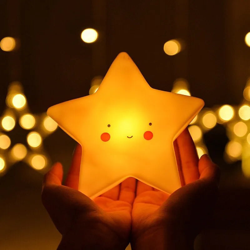 veilleuse bébé jaune