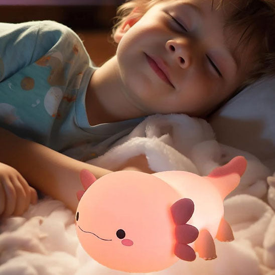 veilleuse bébé lumière rose