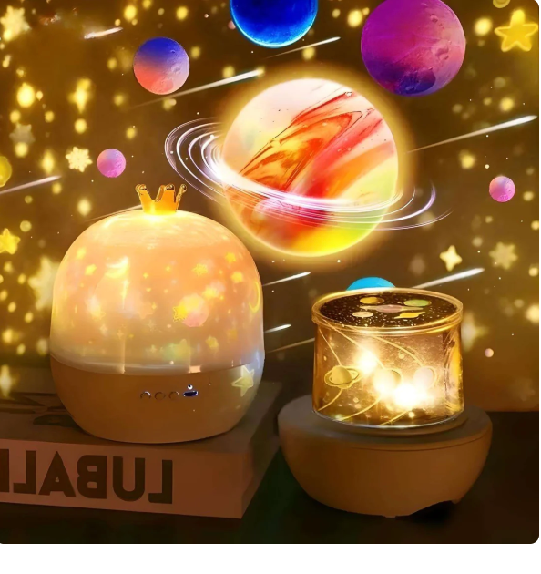 veilleuse projection planètes