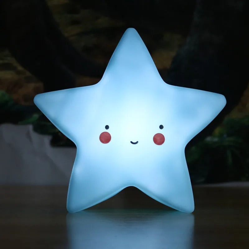 veilleuse bébé bleue