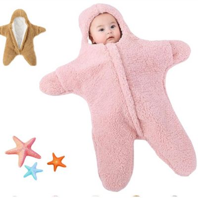 bébé nid d'ange cosy rose étoile