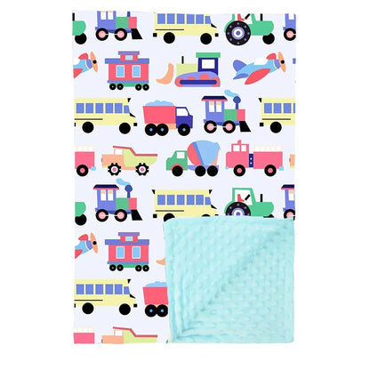 couverture bébé camions