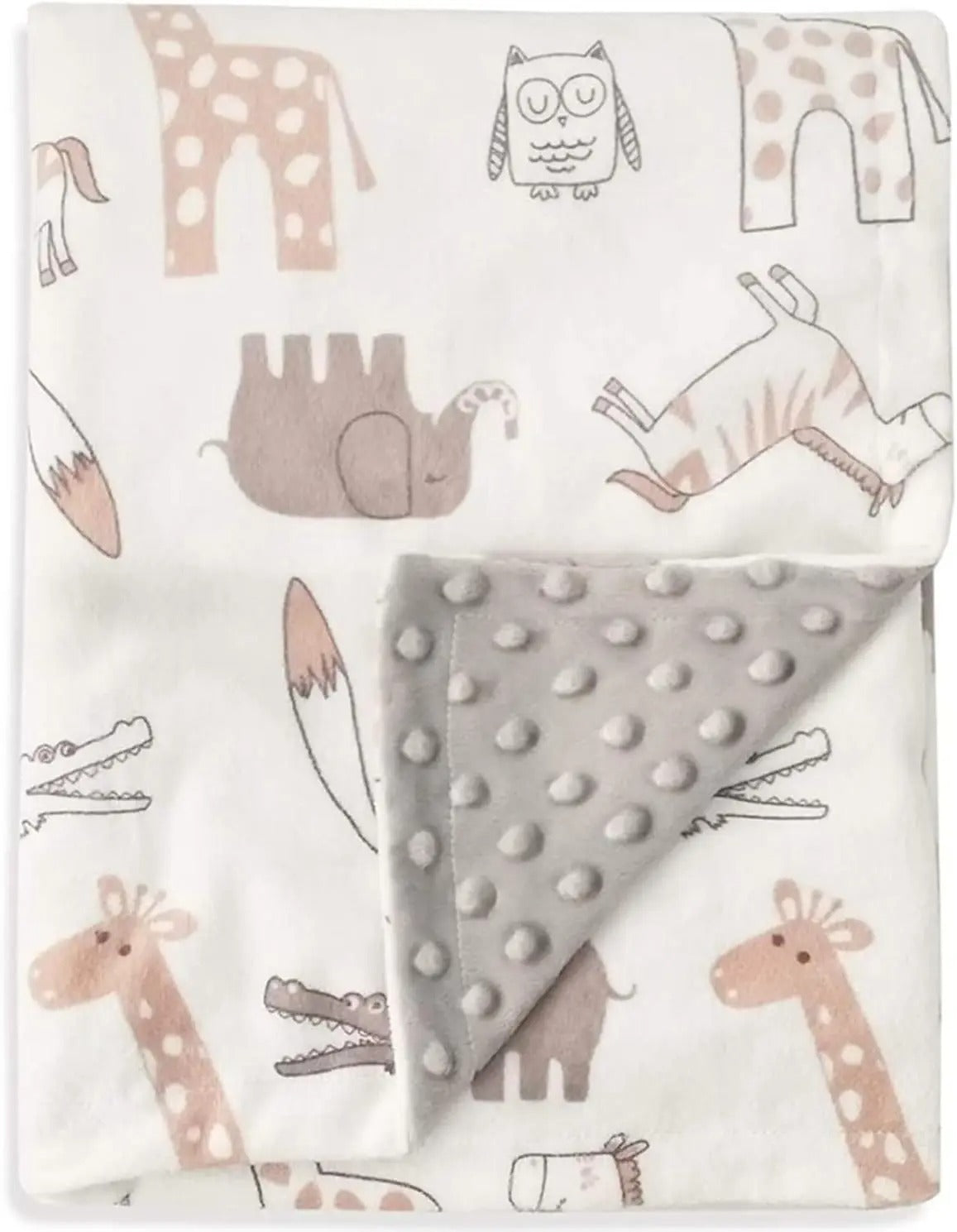 couverture bébé girafes