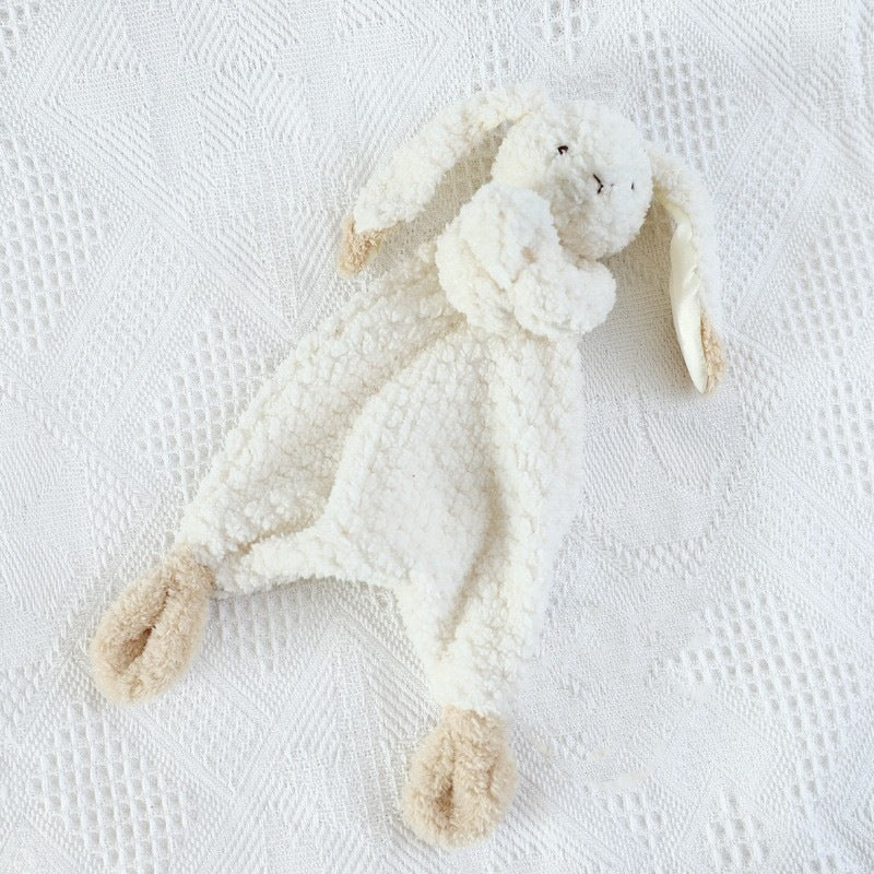 doudou bébé lapin beige