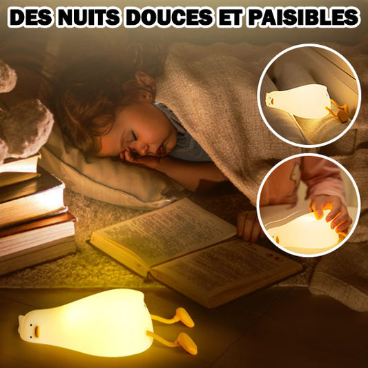 veilleuse bébé canard