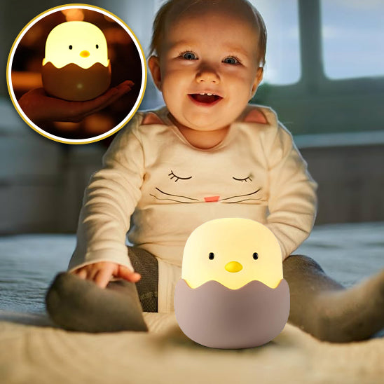 veilleuse bébé heureux