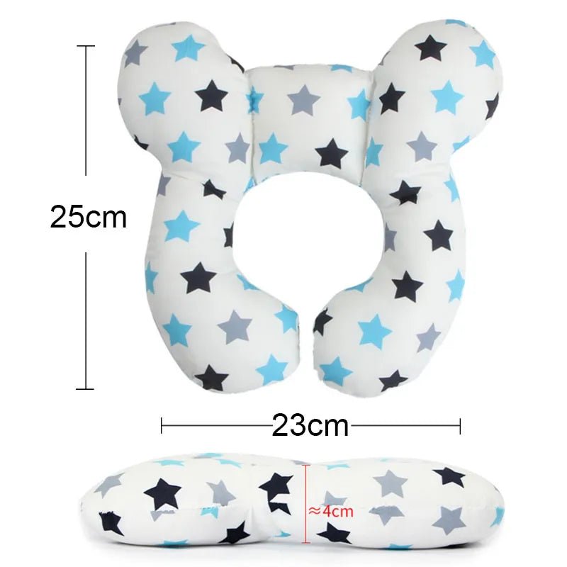 New Baby Pillow Protective Travel Car Seat Head Neck Support Pillows Newborn Children U Shape Headrest Toddler Cushion 0-3 Years - L eveil de bébé